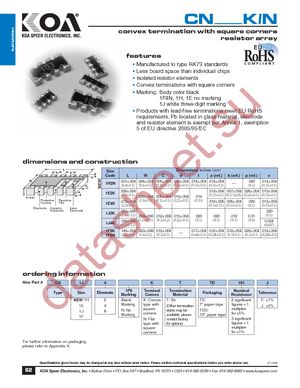 CN1E2KLTD432J datasheet  